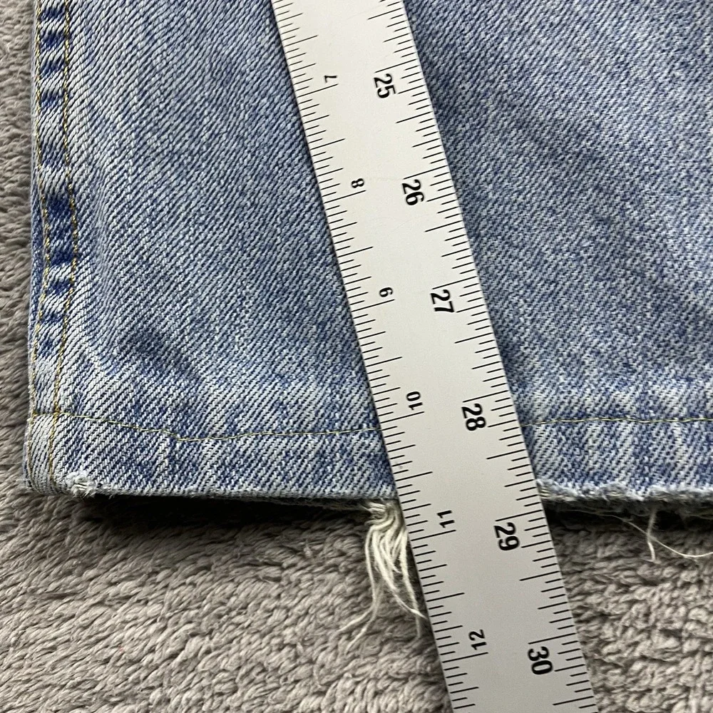 Levis Strauss‎ Signature Loose Straight Mens 38x29 Blue Light Wash High Rise